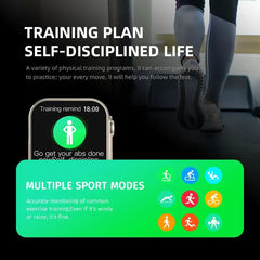 New Smart Watch Ultra Series 8 NFC Smartwatch Men Women