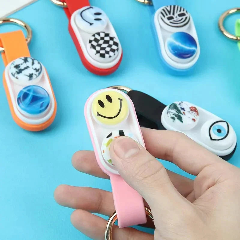 Magnetic Pop Fidget With Keychain