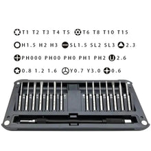 Load image into Gallery viewer, 30 in 1 Magnetic Screwdriver Set With 2 Extensions

