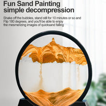 Load image into Gallery viewer, Sandscape Moving Round Glass
