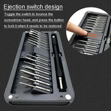 Load image into Gallery viewer, 30 in 1 Magnetic Screwdriver Set With 2 Extensions
