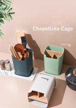 Load image into Gallery viewer, Tableware Wood Chopstick Cage
