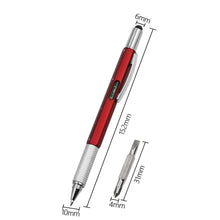 Load image into Gallery viewer, 6in1 Screwdriver Pen With Technical Ruler
