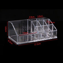 Load image into Gallery viewer, 9 Grid Acrylic Makeup Organizer Storage Box
