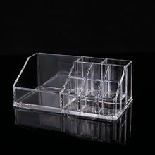 Load image into Gallery viewer, 9 Grid Acrylic Makeup Organizer Storage Box

