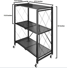 Load image into Gallery viewer, Foldable Kitchen Trolley
