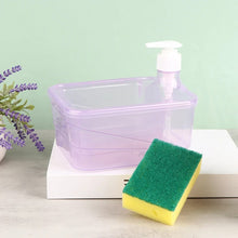 Load image into Gallery viewer, Dish Soap Dispenser and Sponge Holder
