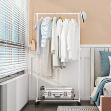 Load image into Gallery viewer, Single Pole Telescopic Clothes Rack
