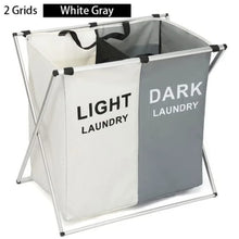 Load image into Gallery viewer, Dual Grid Laundry Bin
