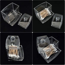 Load image into Gallery viewer, Acrylic Cotton Swabs Storage Box
