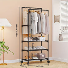 Load image into Gallery viewer, 3-layer Portable Clothes Rack
