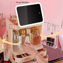 Load image into Gallery viewer, Grand Closet-Like Organizer With Mirror, LED &amp; Drawers
