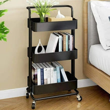 Load image into Gallery viewer, 3-Tier Metal Trolley
