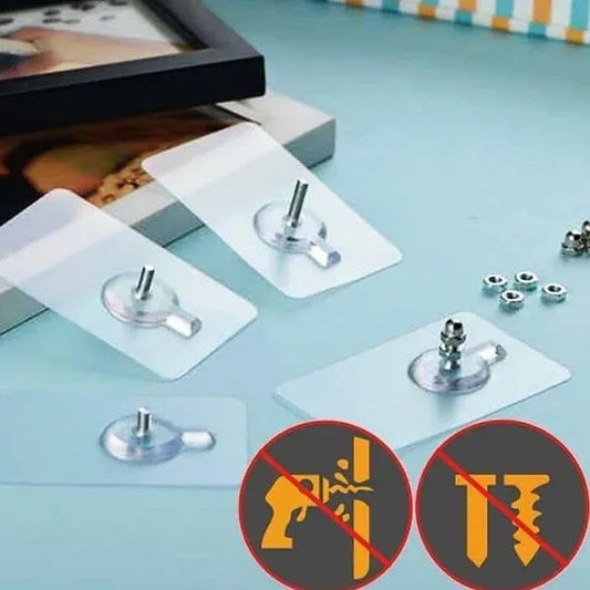 Punch-Free Screw Stickers