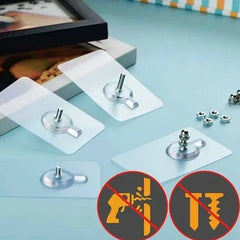 Punch-Free Screw Stickers