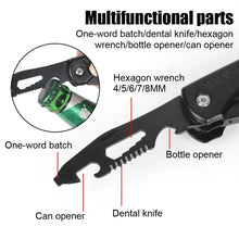 Load image into Gallery viewer, 19 in 1 Multitool Claw Hammer With Plier
